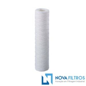 ELEMENTO FILTRANTE CARTUCHO BOBINADO – POLIPROPILENO – ALGODÃO
