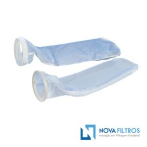 Elemento filtrante bag - Nylon - Com aro plástico
