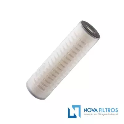 ELEMENTO FILTRANTE CARTUCHO POLIPROPILENO ABERTO DOS DOIS LADOS – ECONÔMICO