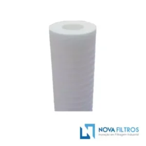 ELEMENTO FILTRANTE CARTUCHO - MELT BLOWN – RANHURADO