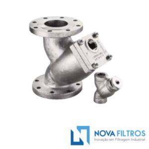 FILTRO Y – ROSCADO – FLANGEADO AÇO INOX – CARBONO – BRONZE