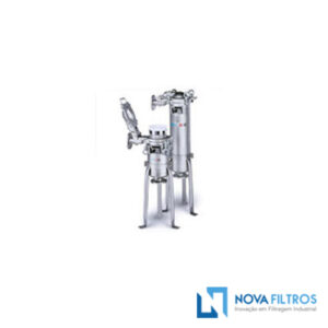 Filtro bag - Inox - Entrada superior - Flangeado