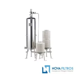 CARCAÇAS / HOUSING – FILTRO ZETA PLUS / LENTICULAR/BECODISC – MATERIAL 304/316/316L/ SANITÁRIA POLIDA/ELETROPOLIDA