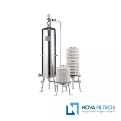 CARCAÇAS / HOUSING – FILTRO ZETA PLUS / LENTICULAR/BECODISC – MATERIAL 304/316/316L/ SANITÁRIA POLIDA/ELETROPOLIDA